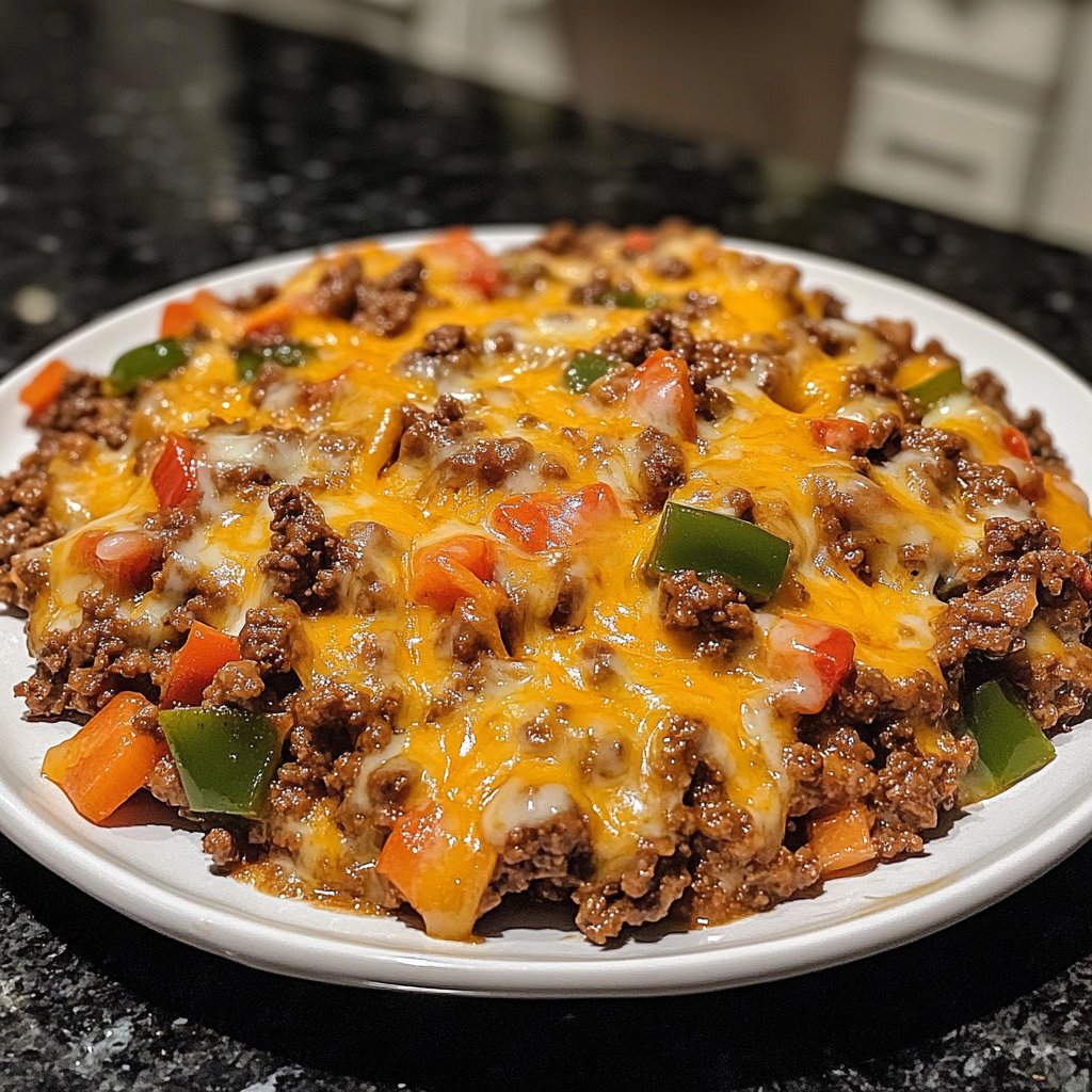 Ground Beef Skillet Mexican Style