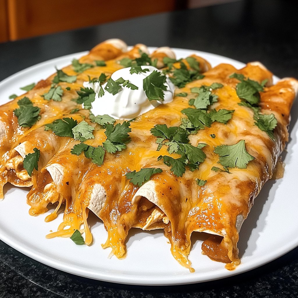 Budget-Friendly Chicken Enchiladas Recipe