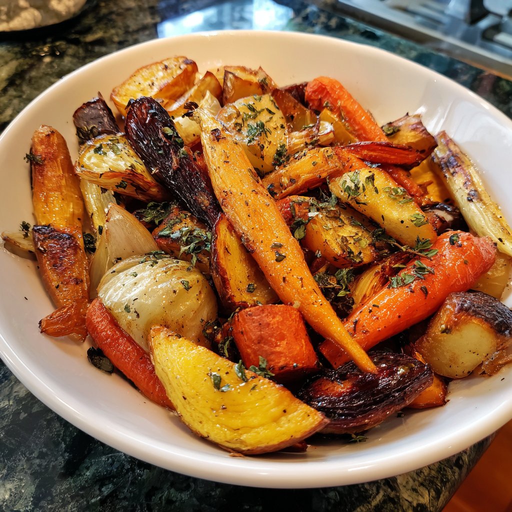 Sunday Roasted Root Vegetables