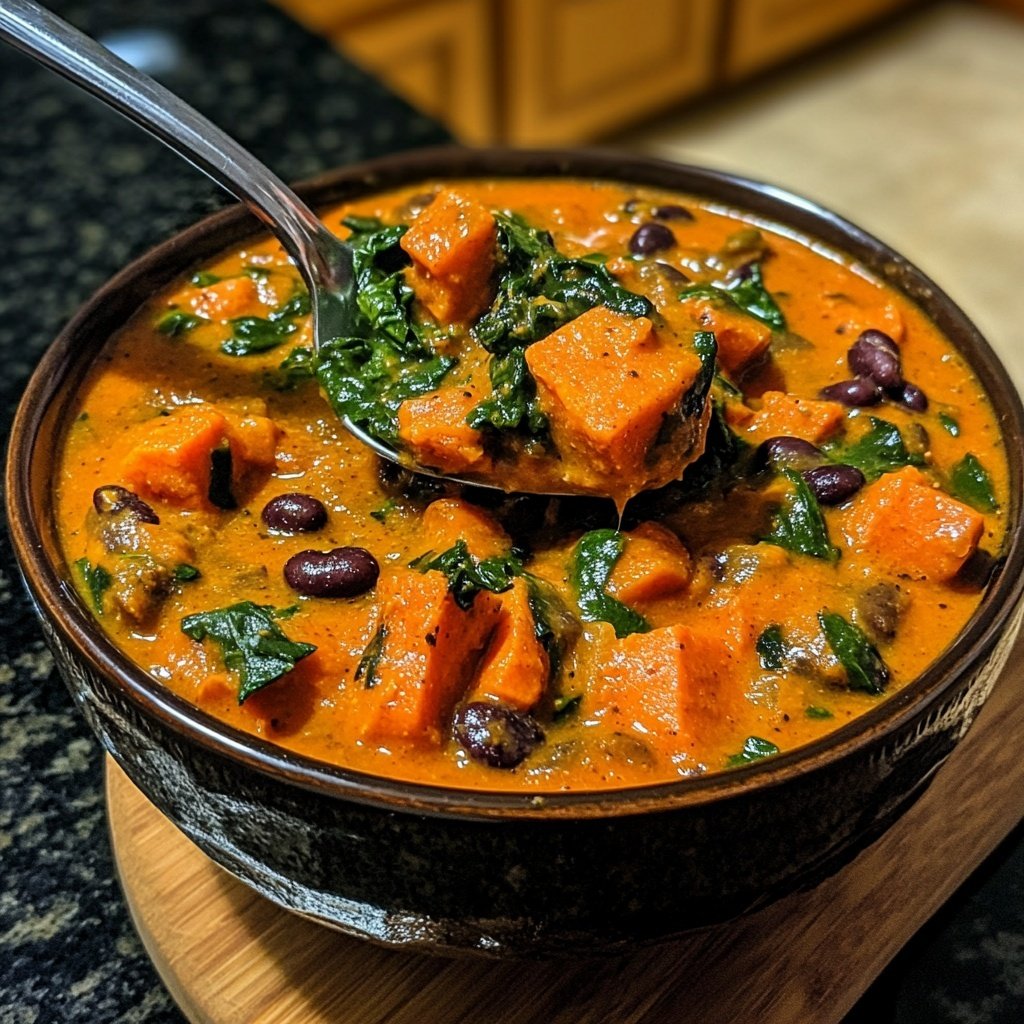 Healthy Crockpot Sweet Potato Stew