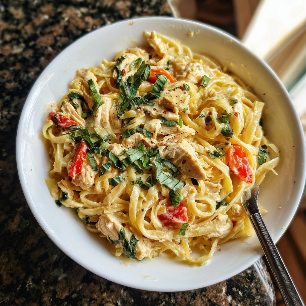 High Protein Chicken Pasta