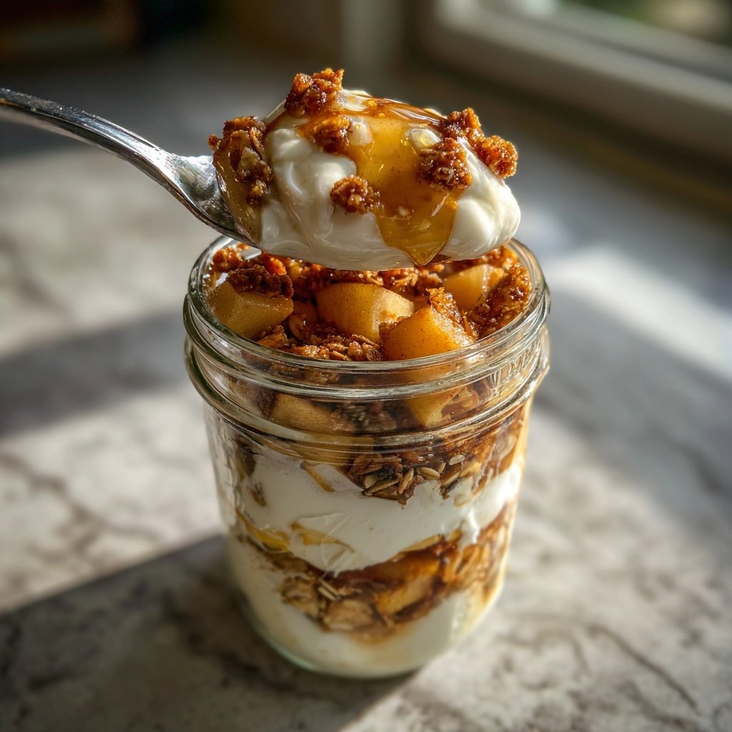 Apple Cinnamon Yogurt Parfait