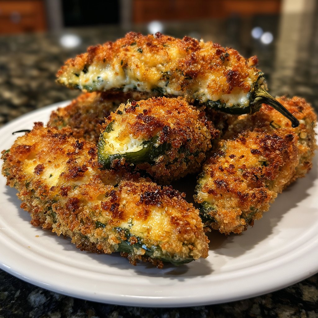 Jalapeno Poppers with Panko Crust