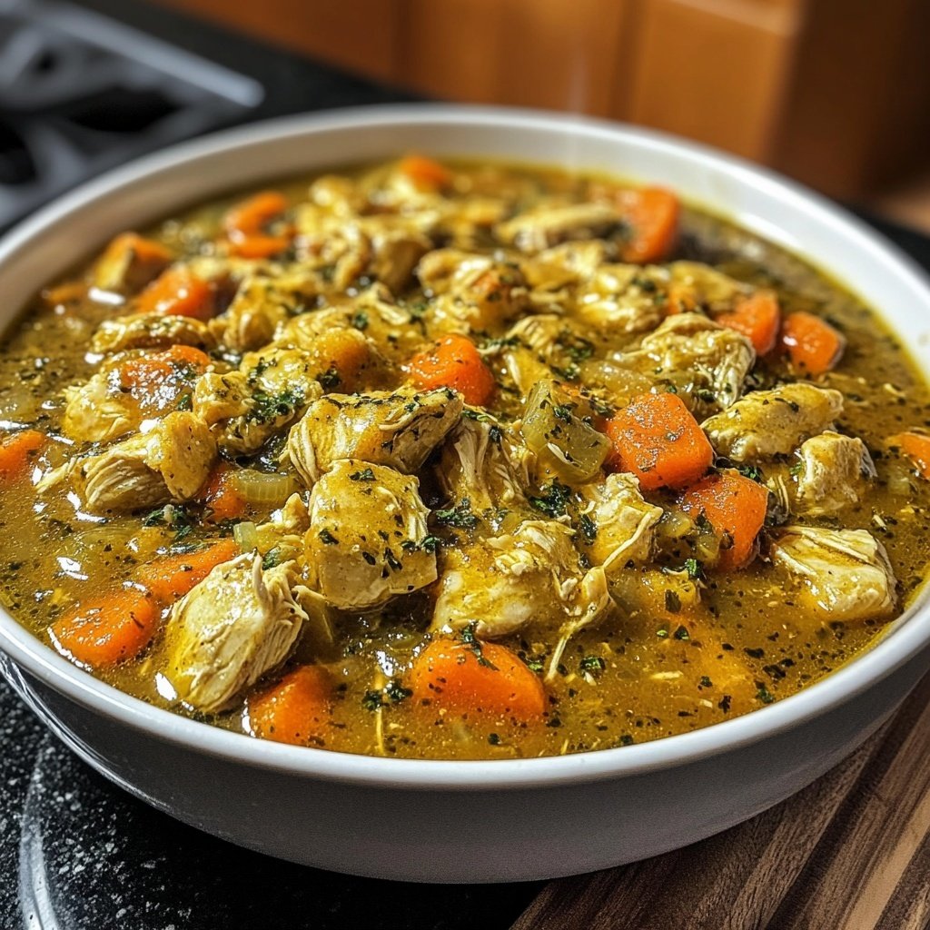 Slow Cooker Chicken Stew Recipe