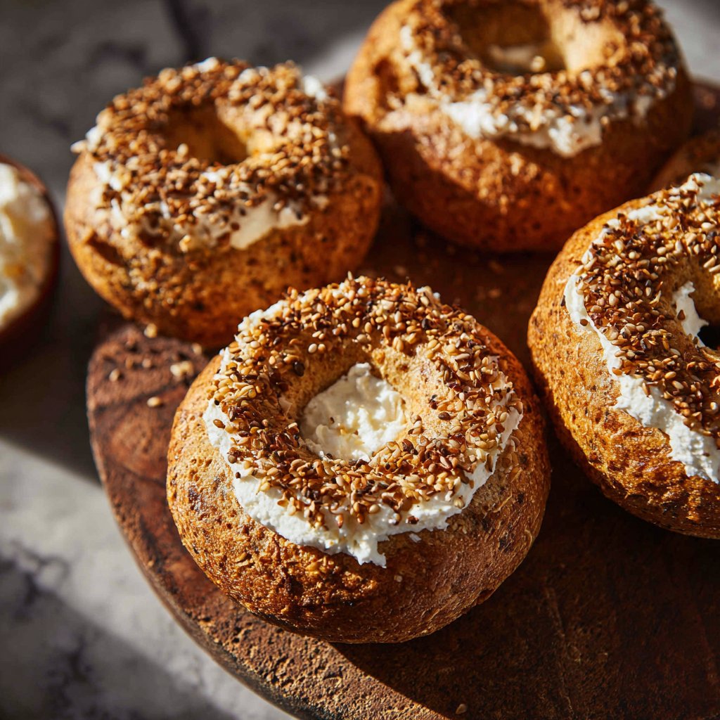Protein Bagels With Greek Yogurt Air Fryer