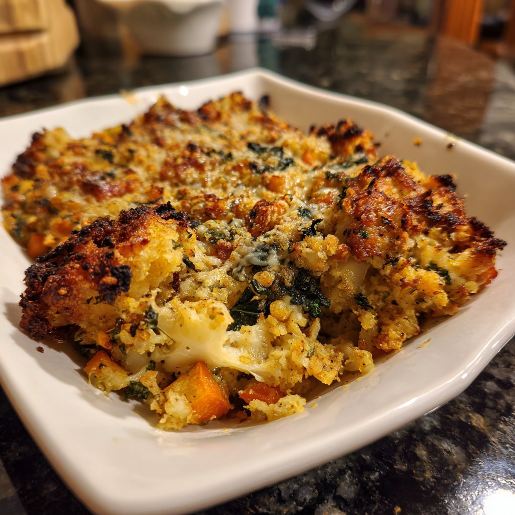Baked Veggie Chickpea Bake