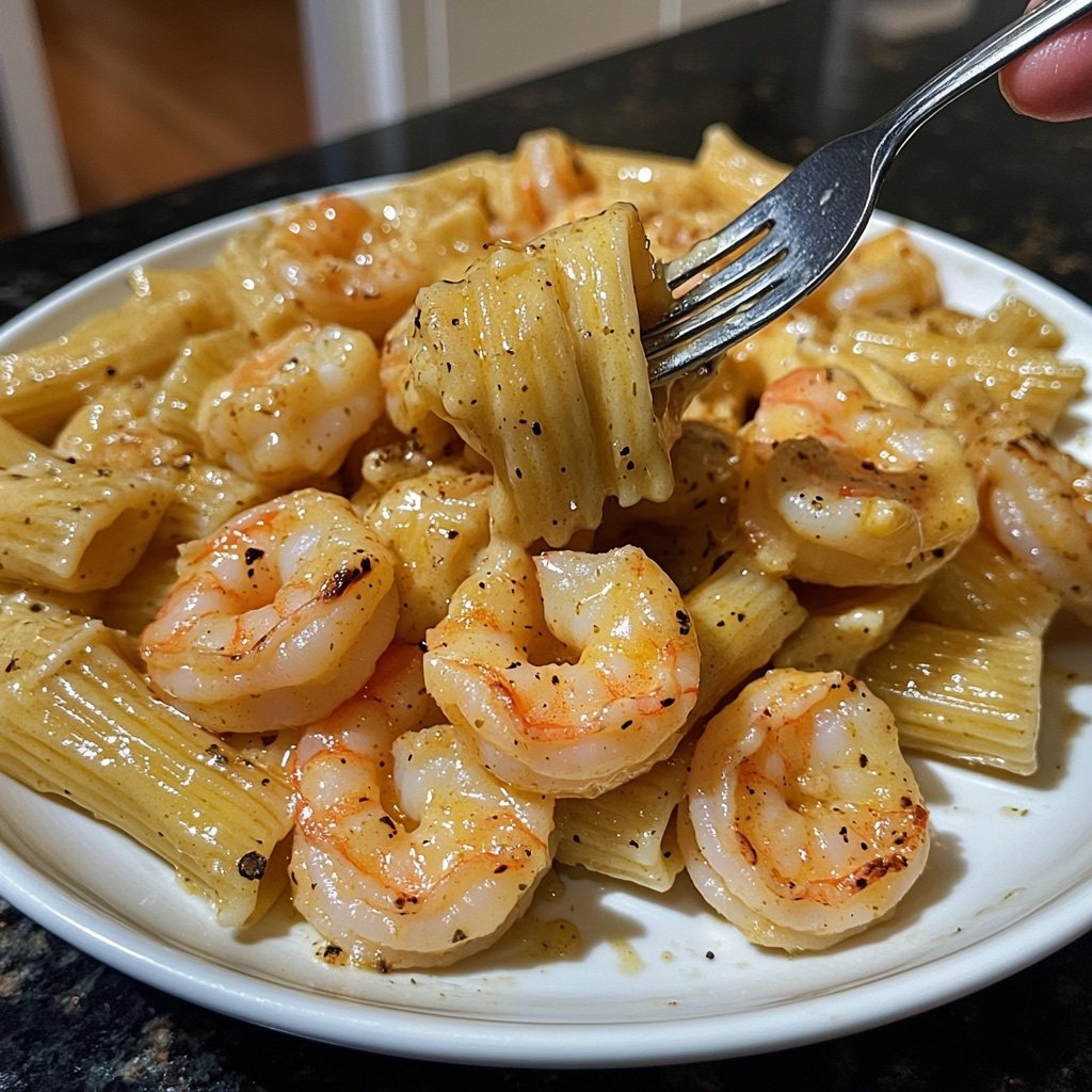 Comforting Garlic Butter Shrimp Pasta Recipe