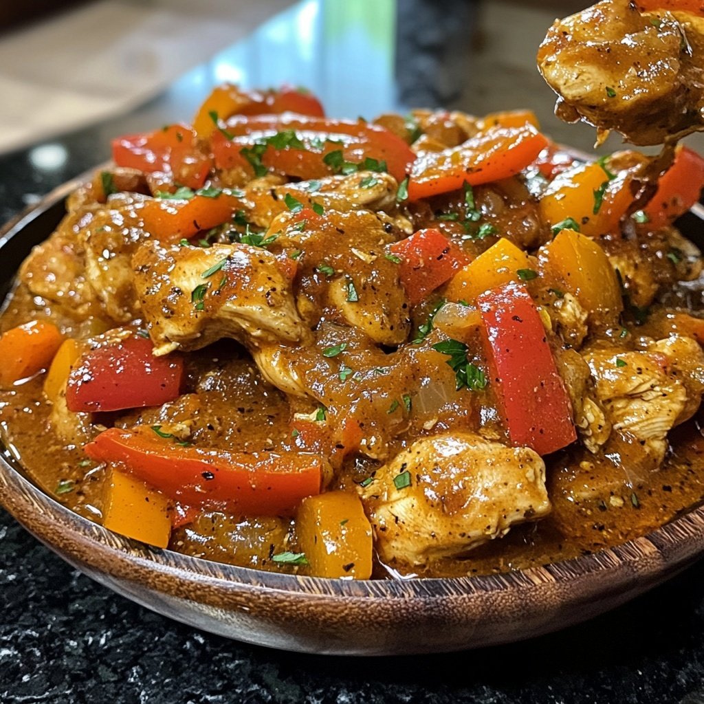 Cozy Crockpot Chicken Cacciatore