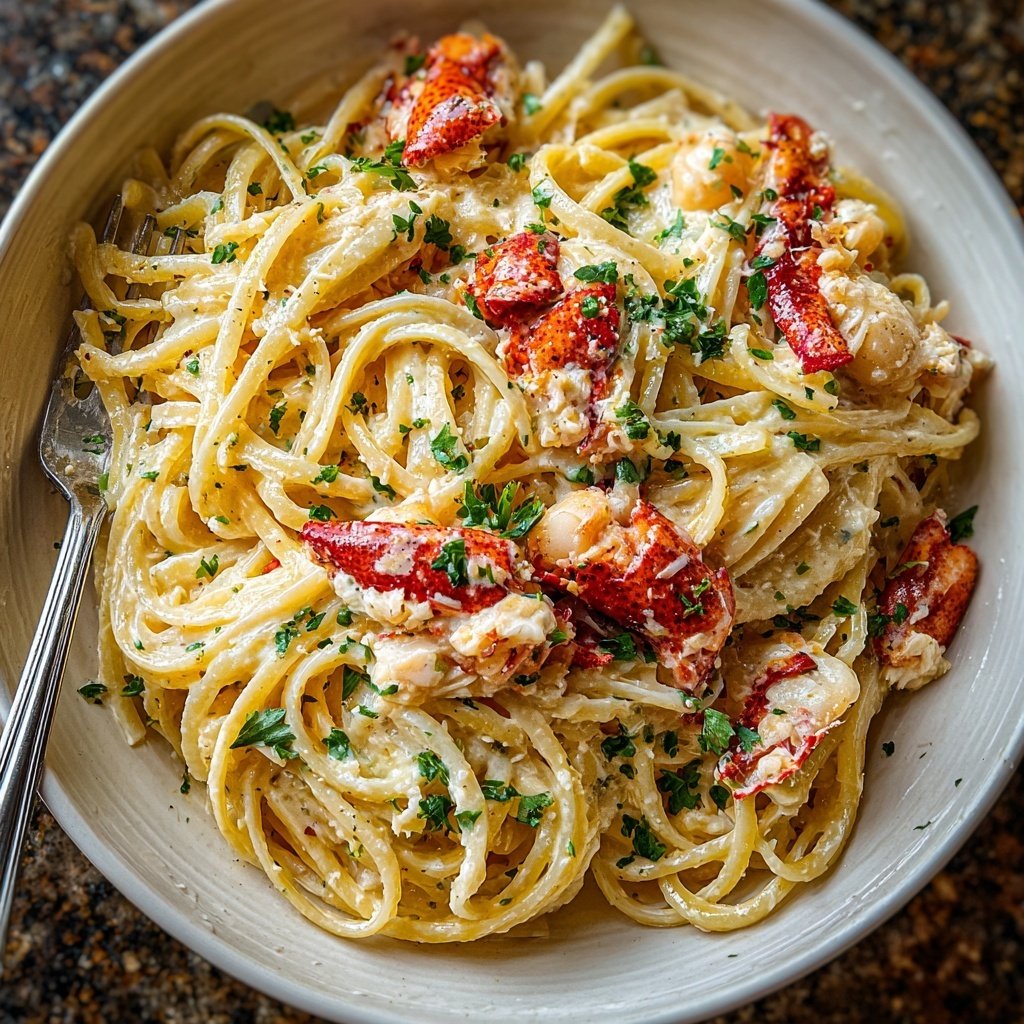 Lobster Pasta Dinner Recipe