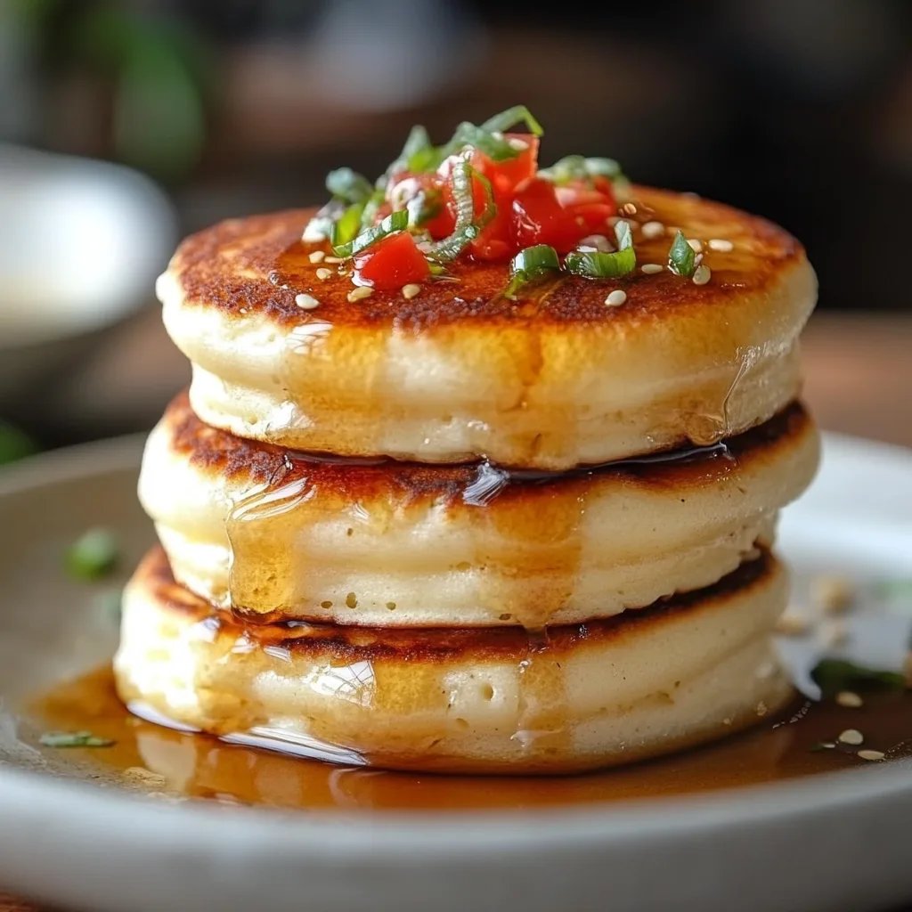 Fluffy Japanese Soufflé Pancakes