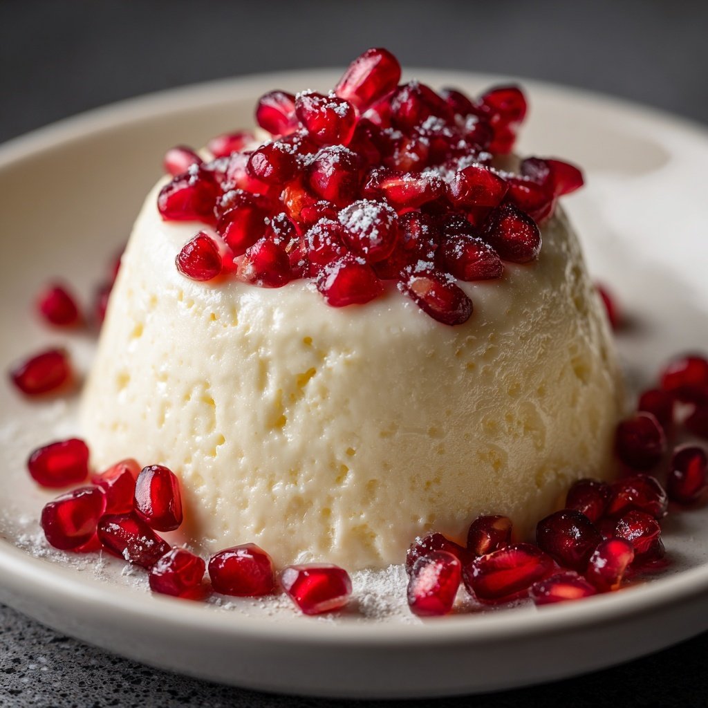 Rosewater Panna Cotta