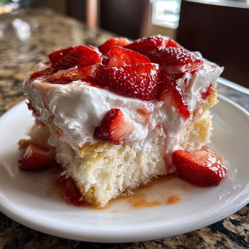 Mini Heart Cake with Strawberry Vanilla Cream