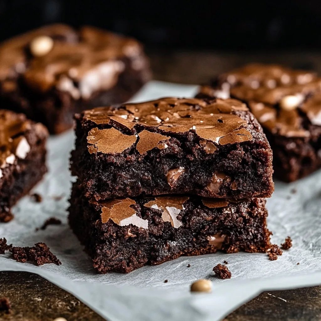 The Best Fudgy Chewy Browkies (Brookies)